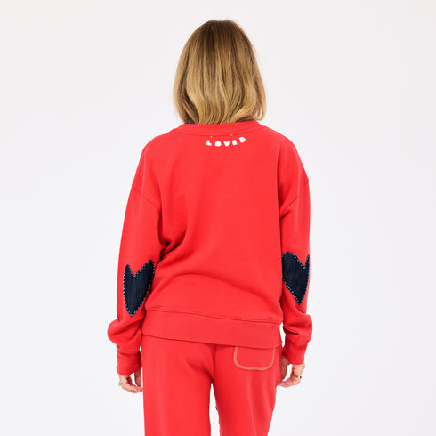 Ex-Boyfriend Patchwork Sweatshirt