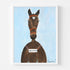 Love Reigns multicolor abstract horse wall art print - Shop unique wall artwork decor by Kerri Rosenthal