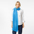 KR 100% featherweight cashmere wrap scarf bright lightening blue - designer fashion wraps scarves by Kerri Rosenthal