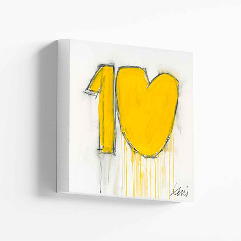 Ten Years One Love Art Print