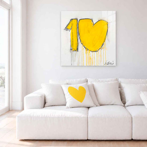 Ten Years One Love Art Print