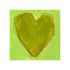You Are My Person art print: an olive-yellow heart with a pencil outline on a bright lime-green background, with "You Are My Person" hand-written below it in pencil, shown as an unframed print