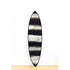 Designed for both function and decor, this handmade surfboard includes watertight mounting plugs for easy and secure wall hanging.