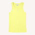 KR cotton blend ribbed yellow tank top with embroidered Imperfect heart - Cute women's tank tops by Kerri Rosenthal