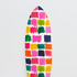 This handmade surfboard is signed by the artist and includes watertight wall-mount plugs for vertical or horizontal hanging.