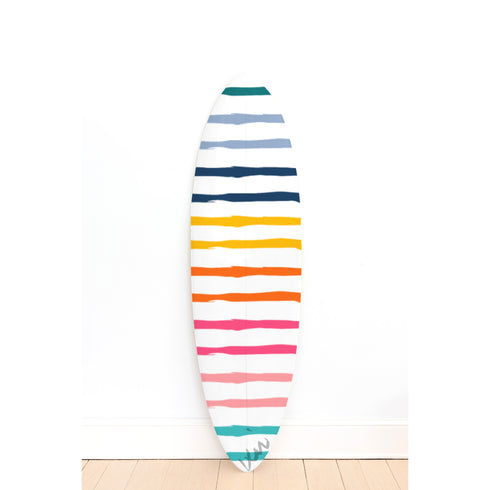 With its painterly lines and hand-signed detail, this board is a unique blend of Kerri Rosenthal’s artistic expression and surf lifestyle.