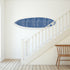 Horizontal or vertical denim-colored surfboard by kerri rosenthal