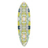 Multi sassy Surfboard perfect for modern decor - Cute wall decorative surfboard for art or surfing by Kerri Rosenthal