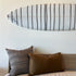 Cute white ground with black carbon stripe mr. sharpie surfboard by kerri rosenthal