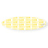 Sunshine Yellow Surfboard Modern yellow white sunshine wall decorative surfboard by kerri rosenthal