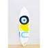 Surfboard wall art with bold There I Said It design by Kerri Rosenthal