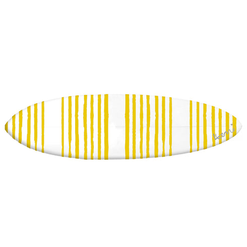 Stripe On Stripe Sunshine Surfboard