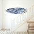 Cute home decor surfboard with navy blue word art by kerri rosenthal