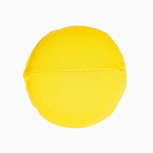 Yellow ground cute decorative throw pillows by Kerri Rosenthal