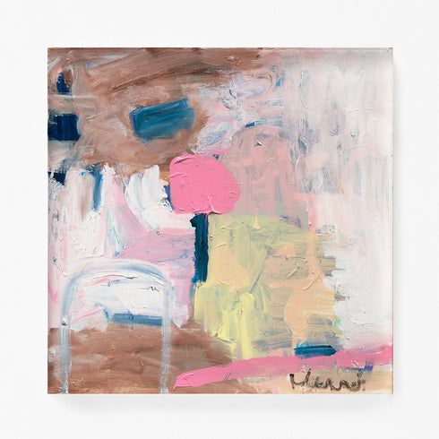 Love Nest colorful art print by Kerri Rosenthal - Unique artwork for living room wall decor