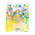 Colorful Love Grows Here Abstract Art Print Wall Artwork - Unique artwork for modern living room wall decor