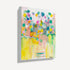 Colorful Love Grows Here Abstract Art Print Wall Artwork - Unique artwork for modern living room wall decor