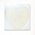 neutral soft tone heart wall art original painting artwork by Kerri Rosenthal