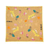 Kerri Rosenthal Love Evolve Bandana in a multicolor printed cotton with signature icons.