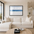 Love Is Here Beach - White Horizontal Art Print
