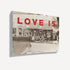Love Is The Way photograph horizontal canvas. Perfect wall art for living room decor - Kerri Rosenthal