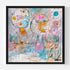 Love Up In The Sky colorful art print by Kerri Rosenthal - Unique artwork for living room wall decor