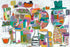 Love Brigade multicolor stretched canvas wall art print - Shop unique artwork for living room wall decor by Kerri Rosenthal