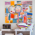 Lovers and Friends Original Painting inspired home interiors for modern living spaces by Kerri Rosenthal