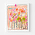 Lunch at Bettina colorful abstract wall art print - Shop abstract artwork decor for the living room by Kerri Rosenthal