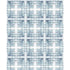 Trendy High quality White ground with blue magic patchwork wallpaper Turqsa by Kerri Rosenthal - designer wall paper
