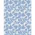 Maze blue cotton oyster linen fabric - Kerri Rosenthal