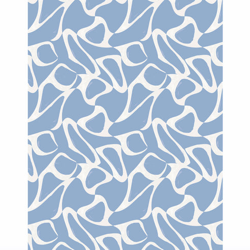 Trendy and unique High quality blue maze eco- friendly wallpaper by kerri rosenthal - designer wall paper