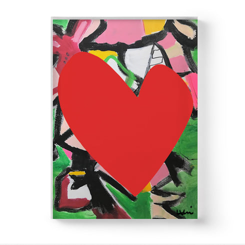 Merriment multicolor wall art print - Shop unique wall artwork decor