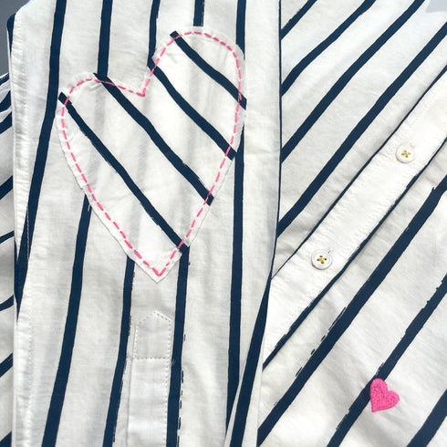 Mia Mr.Sharpie Stripe Shirt