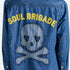 SoulCycle x KR Mia Soul Brigade blue oversized denim shirt - Shop stylish denim shirts for ladies by Kerri Rosenthal.