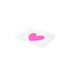 Mini In My Heart cute decorative coffee pink tray - Kerri Rosenthal