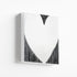 Modern Love Drippy Heart Mini Stretched Canvas Artwork - Modern original wall artwork for living room or any room in your home by Kerri Rosenthal