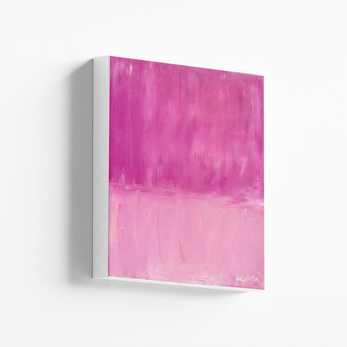 Montecito Morning Original Painting inspired home interiors for modern living space by Kerri Rosenthal - Unique artwork for wall decor