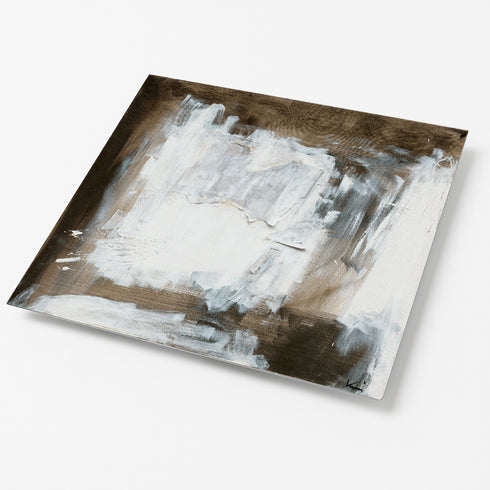 Morning Coffee brown and white wall art print artwork - Shop abstract artwork decor by Kerri Rosenthal