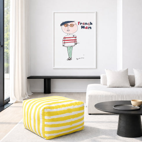 Mr. French Man Art Print
