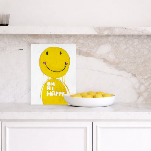 Mr. Happy Mini Canvas