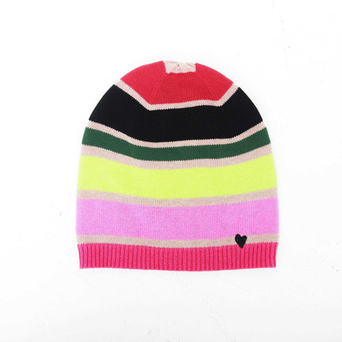 Multicolor Stripe Beanie Hat - Cute beanie hats by Kerri Rosenthal