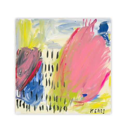 Multicolor And The Flowers Will Bloom Original Painting - Unique artwork gifts for living room, bedroom or any space wall art decor