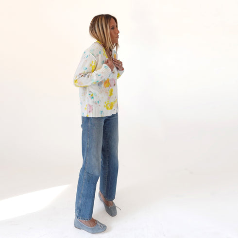 Slouchy studio button down cardigan womens - Shop cute cardigans by Kerri Rosenthal.