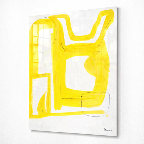 Mykonos No. 1 wall art print for living decor - Shop modern wall artwork decor by Kerri Rosenthal