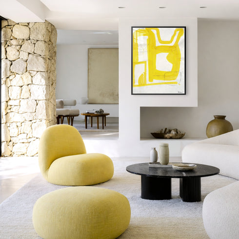 Mykonos No. 1 wall art print for living decor - Shop modern wall artwork decor by Kerri Rosenthal