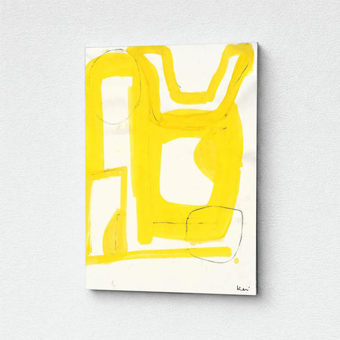 Mykonos No. 1 wall art print for living decor - Shop modern wall artwork decor by Kerri Rosenthal