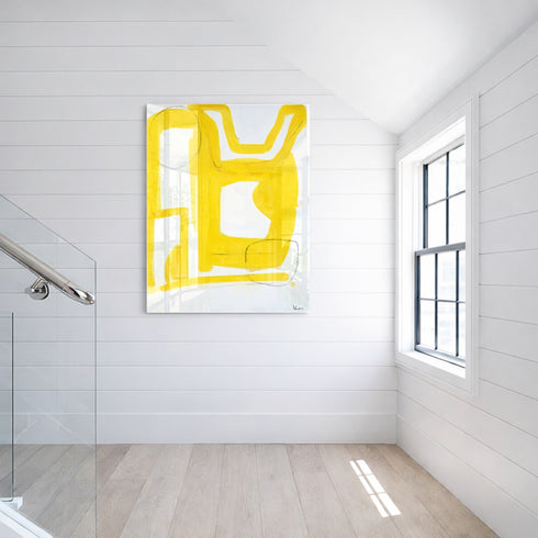 Mykonos No. 1 wall art print for living decor - Shop modern wall artwork decor by Kerri Rosenthal