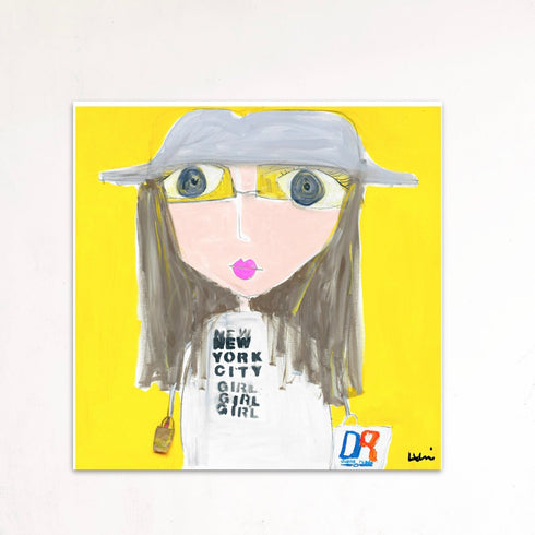 NYC Girl Original painting by Kerri Rosenthal