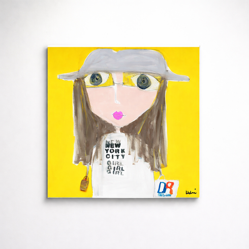 NYC Girl Original painting by Kerri Rosenthal